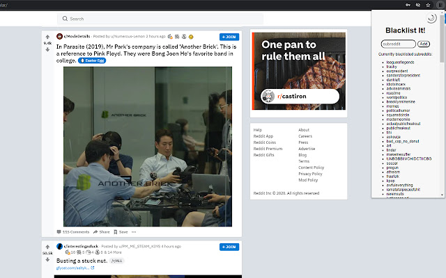 Blacklist It! from Chrome web store to be run with OffiDocs Chromium online Blacklist It! from Chrome web store to be run with OffiDocs Chromium online