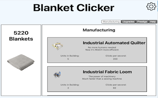 Blanket Clicker from Chrome web store to be run with OffiDocs Chromium online Blanket Clicker from Chrome web store to be run with OffiDocs Chromium online