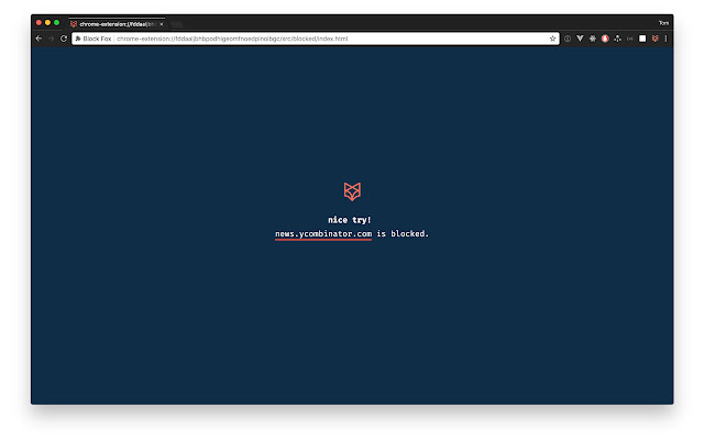 Block Fox from Chrome web store to be run with OffiDocs Chromium online Block Fox from Chrome web store to be run with OffiDocs Chromium online