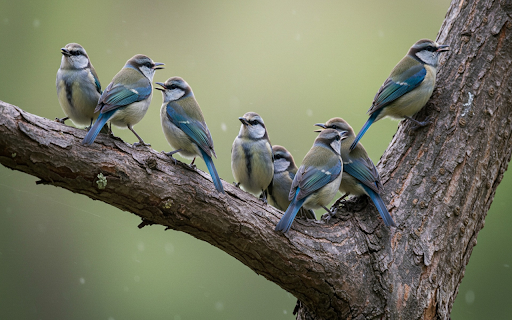 Blue birds on tree branches from Chrome web store to be run with OffiDocs Chromium online Blue birds on tree branches from Chrome web store to be run with OffiDocs Chromium online