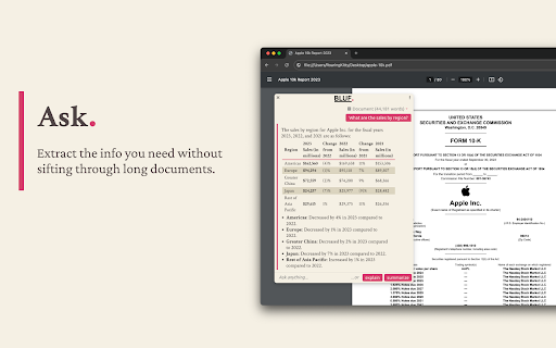 BLUF: Summarize PDF, YouTube Websites from Chrome web store to be run with OffiDocs Chromium online BLUF: Summarize PDF, YouTube Websites from Chrome web store to be run with OffiDocs Chromium online