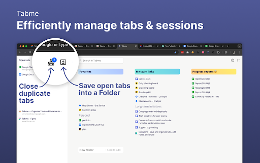 Bookmark Manager | Tabme Mini from Chrome web store to be run with OffiDocs Chromium online Bookmark Manager | Tabme Mini from Chrome web store to be run with OffiDocs Chromium online