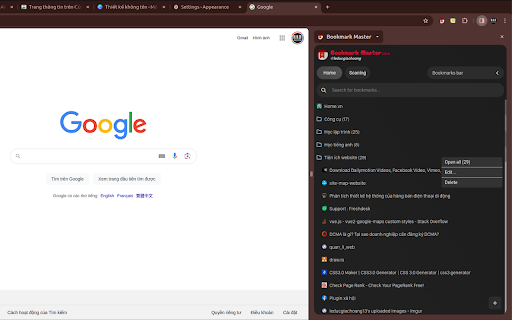 Bookmark Master from Chrome web store to be run with OffiDocs Chromium online Bookmark Master from Chrome web store to be run with OffiDocs Chromium online