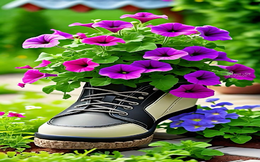 Boot shaped plant pot wallpaper from Chrome web store to be run with OffiDocs Chromium online Boot shaped plant pot wallpaper from Chrome web store to be run with OffiDocs Chromium online