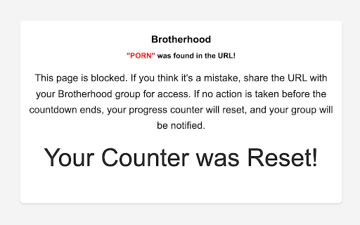 Brotherhood Blocker from Chrome web store to be run with OffiDocs Chromium online Brotherhood Blocker from Chrome web store to be run with OffiDocs Chromium online