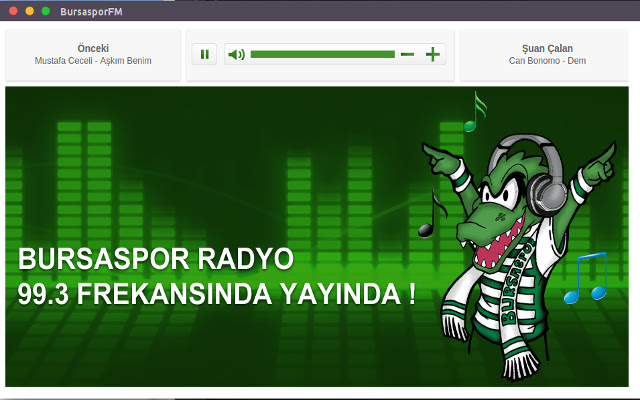 Bursaspor FM from Chrome web store to be run with OffiDocs Chromium online Bursaspor FM from Chrome web store to be run with OffiDocs Chromium online
