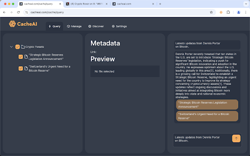 CacheAI: Capture and Upload Screenshot from Chrome web store to be run with OffiDocs Chromium online CacheAI: Capture and Upload Screenshot from Chrome web store to be run with OffiDocs Chromium online