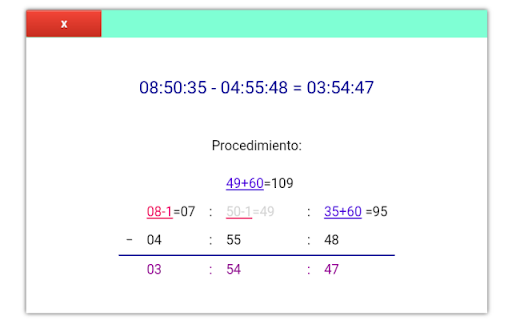Calculadora de Tiempo from Chrome web store to be run with OffiDocs Chromium online Calculadora de Tiempo from Chrome web store to be run with OffiDocs Chromium online