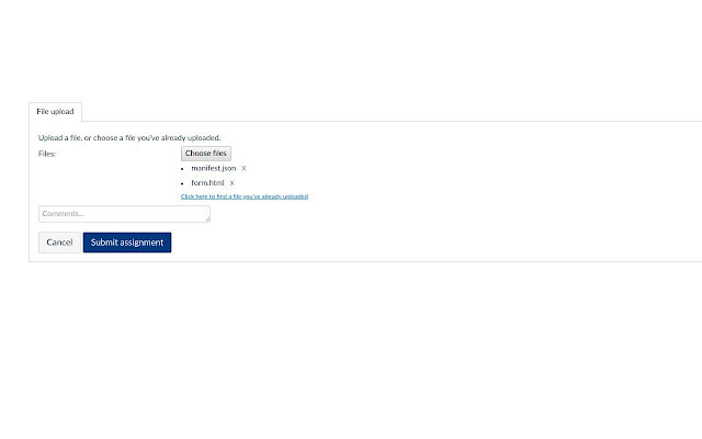 Canvas Upload Nonsense Terminator from Chrome web store to be run with OffiDocs Chromium online Canvas Upload Nonsense Terminator from Chrome web store to be run with OffiDocs Chromium online
