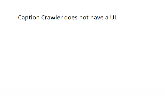 CaptionCrawler from Chrome web store to be run with OffiDocs Chromium online CaptionCrawler from Chrome web store to be run with OffiDocs Chromium online