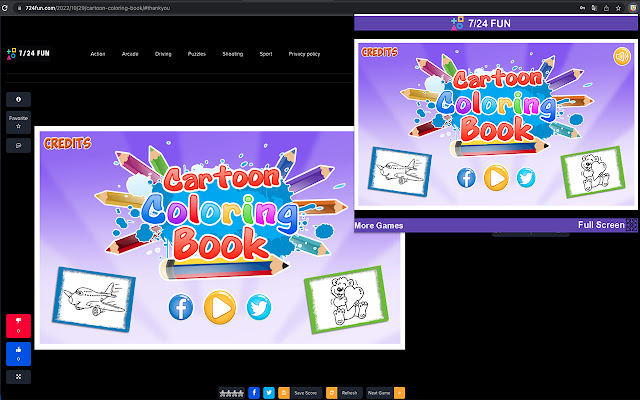Cartoon Coloring Book Game from Chrome web store to be run with OffiDocs Chromium online Cartoon Coloring Book Game from Chrome web store to be run with OffiDocs Chromium online