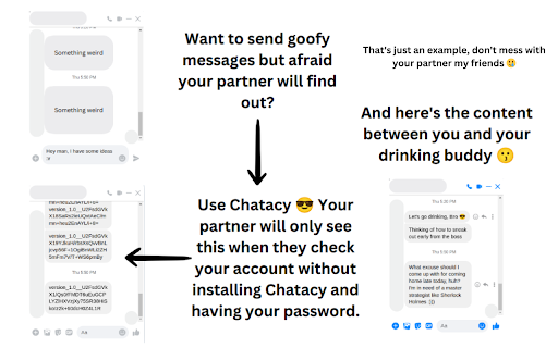 Chatacy from Chrome web store to be run with OffiDocs Chromium online Chatacy from Chrome web store to be run with OffiDocs Chromium online