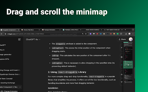 Chat GPT Scroll Map from Chrome web store to be run with OffiDocs Chromium online Chat GPT Scroll Map from Chrome web store to be run with OffiDocs Chromium online