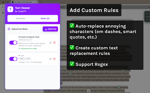 ChatGPT Text Cleaner from Chrome web store to be run with OffiDocs Chromium online ChatGPT Text Cleaner from Chrome web store to be run with OffiDocs Chromium online
