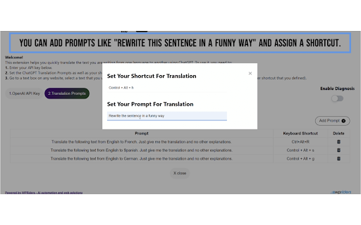 ChatGPT Translator for Messages from Chrome web store to be run with OffiDocs Chromium online ChatGPT Translator for Messages from Chrome web store to be run with OffiDocs Chromium online