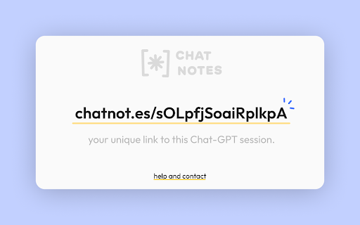 ChatNotes from Chrome web store to be run with OffiDocs Chromium online ChatNotes from Chrome web store to be run with OffiDocs Chromium online