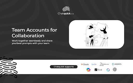 Chatquick.co: Boost your performance with 1 Million+ Advanced Prompts from Chrome web store to be run with OffiDocs Chromium online Chatquick.co: Boost your performance with 1 Million+ Advanced Prompts from Chrome web store to be run with OffiDocs Chromium online