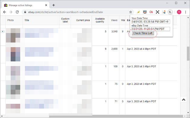 Check Time Left V1 from Chrome web store to be run with OffiDocs Chromium online Check Time Left V1 from Chrome web store to be run with OffiDocs Chromium online