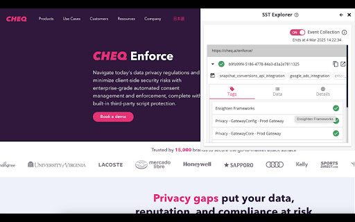 CHEQ Developer Tools from Chrome web store to be run with OffiDocs Chromium online CHEQ Developer Tools from Chrome web store to be run with OffiDocs Chromium online