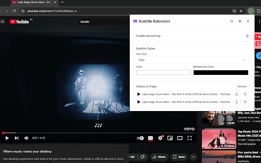 Chrome Sub from Chrome web store to be run with OffiDocs Chromium online Chrome Sub from Chrome web store to be run with OffiDocs Chromium online