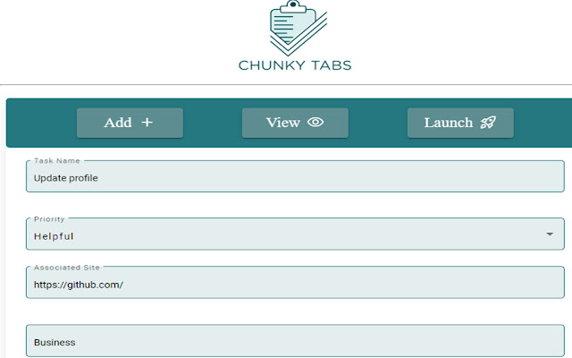 Chunky Tabs from Chrome web store to be run with OffiDocs Chromium online Chunky Tabs from Chrome web store to be run with OffiDocs Chromium online