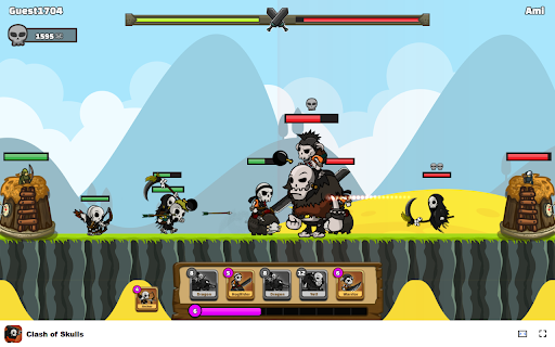 Clash of Skulls Deploy units to defend your base from evil hordes! from Chrome web store to be run with OffiDocs Chromium online Clash of Skulls Deploy units to defend your base from evil hordes! from Chrome web store to be run with OffiDocs Chromium online