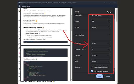 Claudify The Ultimate Toolbox for Claude.ai from Chrome web store to be run with OffiDocs Chromium online Claudify The Ultimate Toolbox for Claude.ai from Chrome web store to be run with OffiDocs Chromium online