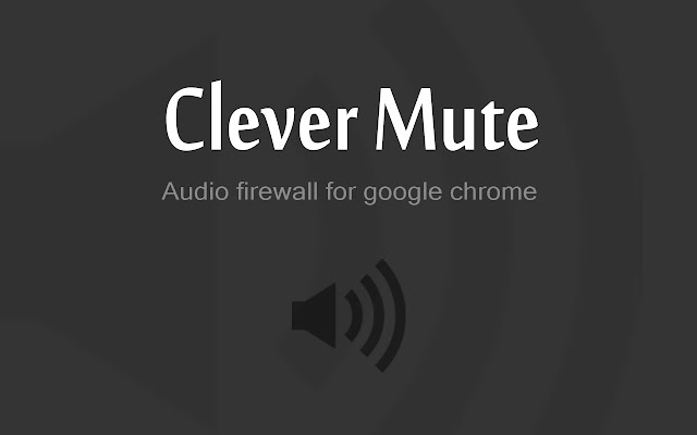 Clever Mute from Chrome web store to be run with OffiDocs Chromium online Clever Mute from Chrome web store to be run with OffiDocs Chromium online