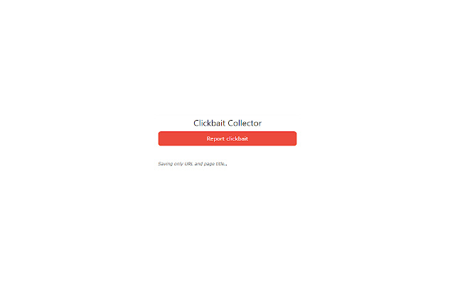 Clickbait Detector from Chrome web store to be run with OffiDocs Chromium online Clickbait Detector from Chrome web store to be run with OffiDocs Chromium online