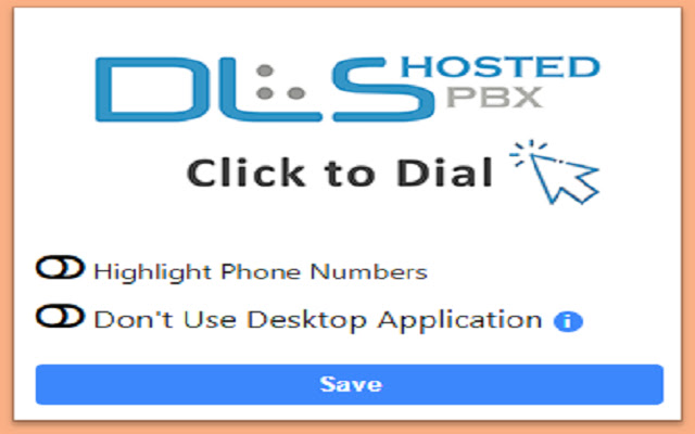 Click to Dial DLS Hosted PBX from Chrome web store to be run with OffiDocs Chromium online Click to Dial DLS Hosted PBX from Chrome web store to be run with OffiDocs Chromium online