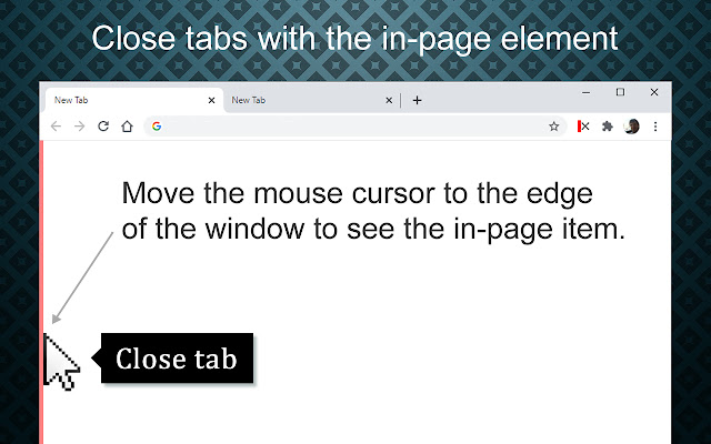 Close This Tab from Chrome web store to be run with OffiDocs Chromium online Close This Tab from Chrome web store to be run with OffiDocs Chromium online