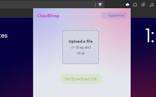 CloudDrop from Chrome web store to be run with OffiDocs Chromium online CloudDrop from Chrome web store to be run with OffiDocs Chromium online