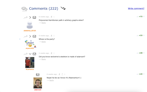 Codeforces Better Comments from Chrome web store to be run with OffiDocs Chromium online Codeforces Better Comments from Chrome web store to be run with OffiDocs Chromium online