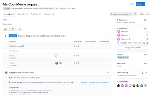 Codeowners assignment in gitlab from Chrome web store to be run with OffiDocs Chromium online Codeowners assignment in gitlab from Chrome web store to be run with OffiDocs Chromium online