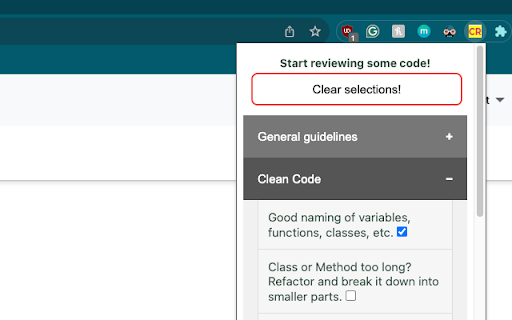 Code Review Guidelines from Chrome web store to be run with OffiDocs Chromium online Code Review Guidelines from Chrome web store to be run with OffiDocs Chromium online