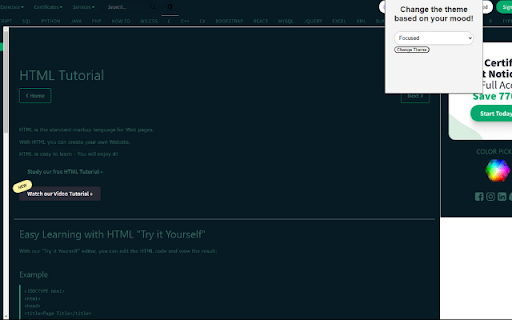 Color My Mood from Chrome web store to be run with OffiDocs Chromium online Color My Mood from Chrome web store to be run with OffiDocs Chromium online