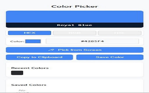 Color Picker Pro from Chrome web store to be run with OffiDocs Chromium online Color Picker Pro from Chrome web store to be run with OffiDocs Chromium online