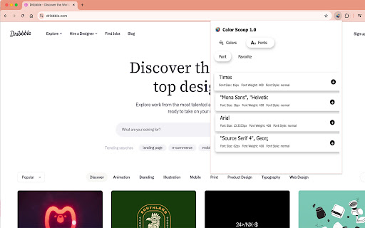 Color Scoop from Chrome web store to be run with OffiDocs Chromium online Color Scoop from Chrome web store to be run with OffiDocs Chromium online