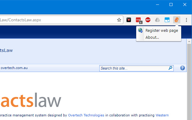 ContactsLaw Extension for Google Chrome from Chrome web store to be run with OffiDocs Chromium online ContactsLaw Extension for Google Chrome from Chrome web store to be run with OffiDocs Chromium online