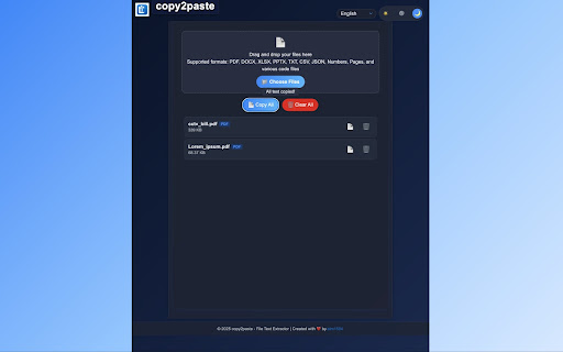 copy2paste from Chrome web store to be run with OffiDocs Chromium online copy2paste from Chrome web store to be run with OffiDocs Chromium online