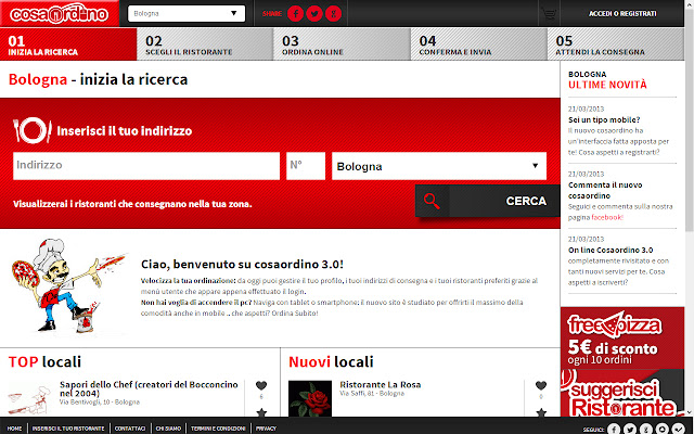 CosaOrdino.it from Chrome web store to be run with OffiDocs Chromium online CosaOrdino.it from Chrome web store to be run with OffiDocs Chromium online