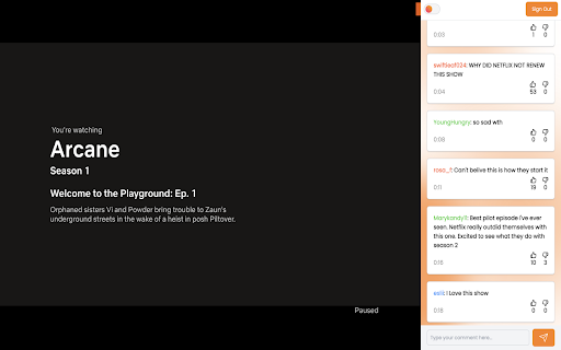 Couch Critics from Chrome web store to be run with OffiDocs Chromium online Couch Critics from Chrome web store to be run with OffiDocs Chromium online