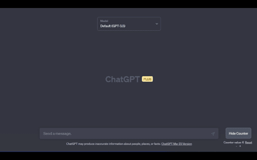 CountGPT from Chrome web store to be run with OffiDocs Chromium online CountGPT from Chrome web store to be run with OffiDocs Chromium online