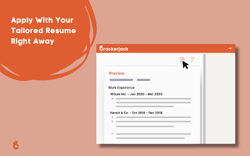 CrackerJack Resume from Chrome web store to be run with OffiDocs Chromium online CrackerJack Resume from Chrome web store to be run with OffiDocs Chromium online