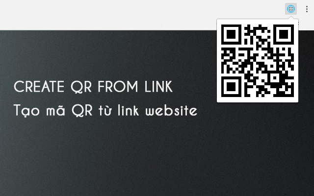 Create QRCode, QR Code generator from link from Chrome web store to be run with OffiDocs Chromium online Create QRCode, QR Code generator from link from Chrome web store to be run with OffiDocs Chromium online