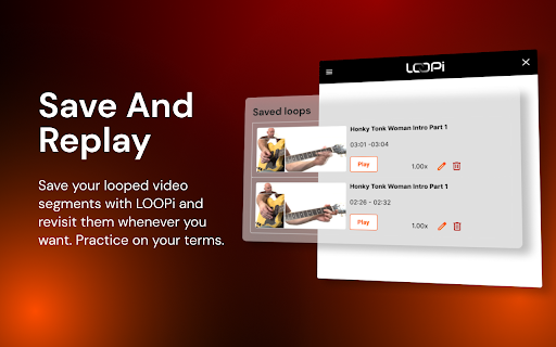 Create Video Loops From Guitar Tutorials on YouTube™ Loopi from Chrome web store to be run with OffiDocs Chromium online Create Video Loops From Guitar Tutorials on YouTube™ Loopi from Chrome web store to be run with OffiDocs Chromium online