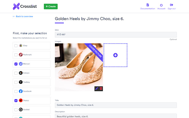 Crosslist from Chrome web store to be run with OffiDocs Chromium online Crosslist from Chrome web store to be run with OffiDocs Chromium online