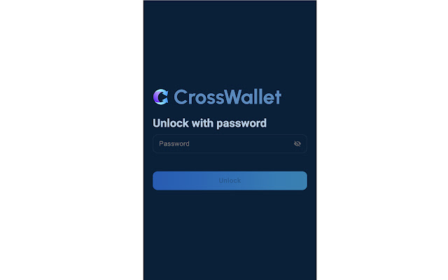 CrossWallet: Smart Wallet from Chrome web store to be run with OffiDocs Chromium online CrossWallet: Smart Wallet from Chrome web store to be run with OffiDocs Chromium online