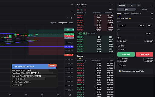 Crypto Leverage Calculator from Chrome web store to be run with OffiDocs Chromium online Crypto Leverage Calculator from Chrome web store to be run with OffiDocs Chromium online