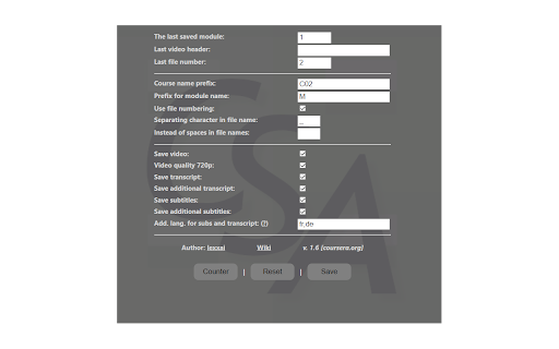 CSA Asst. for saving files from Coursera from Chrome web store to be run with OffiDocs Chromium online CSA Asst. for saving files from Coursera from Chrome web store to be run with OffiDocs Chromium online